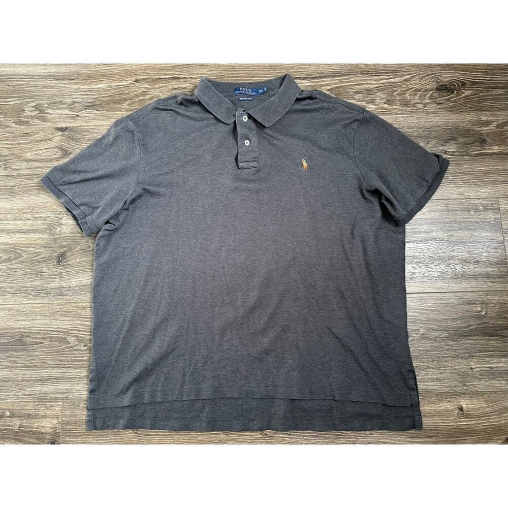 POLO RALPH LAUREN Men's Short Sleeve Polo Pima Soft Touch XXL